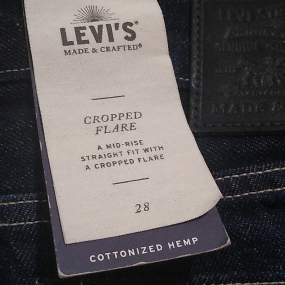 Levi's Made & Crafted Cropped Jeans - Picture 3 of 8